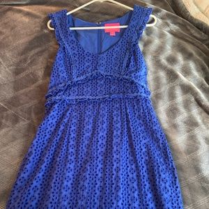 Lilly pulitzer size 8 womens kaylee sheath eyelet dress